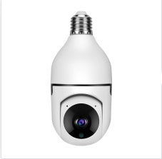 WiFi Camera 1080P Bulb 4X Zoom Home Alarm Monitor