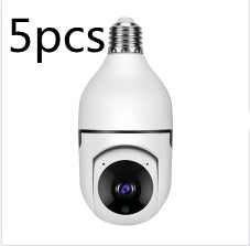 WiFi Camera 1080P Bulb 4X Zoom Home Alarm Monitor