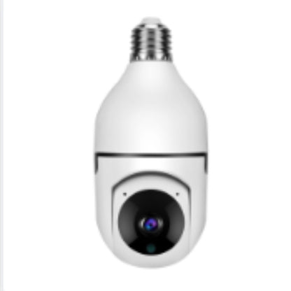 WiFi Camera 1080P Bulb 4X Zoom Home Alarm Monitor