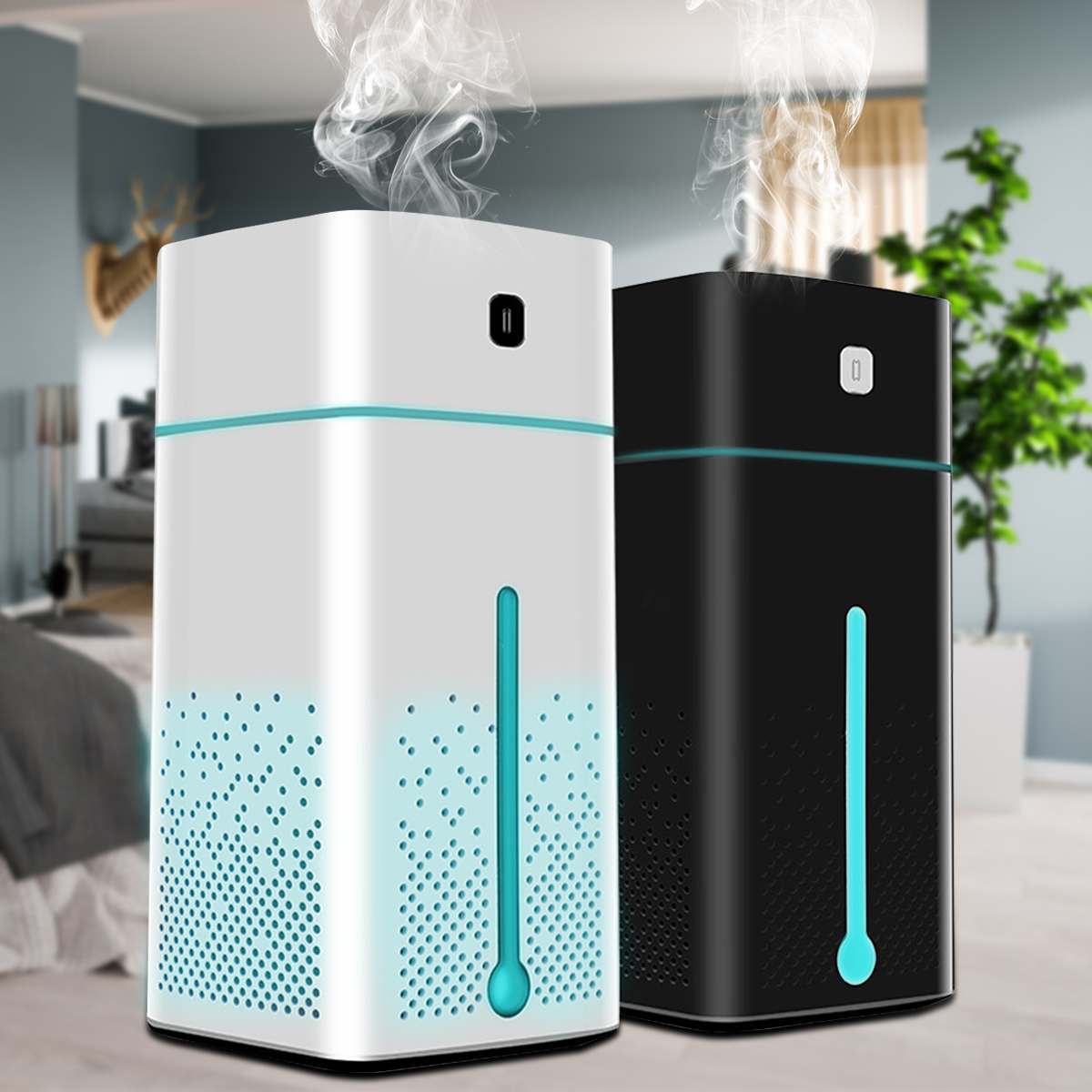 Air Purifier Humidifier - 2-in-1 Air Cleaner and Humidifier