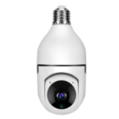 WiFi Camera 1080P Bulb 4X Zoom Home Alarm Monitor