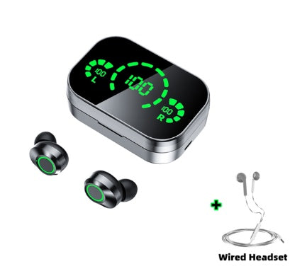 YD03 Wireless Bluetooth Headset with TWS & Smart Digital Display